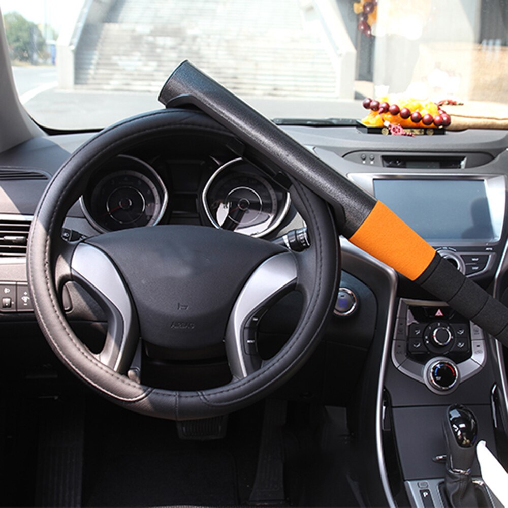 Tyverisikring bil ratlås sikkerhed bil låse baseball bat stil enkelt / dobbelt bajonet