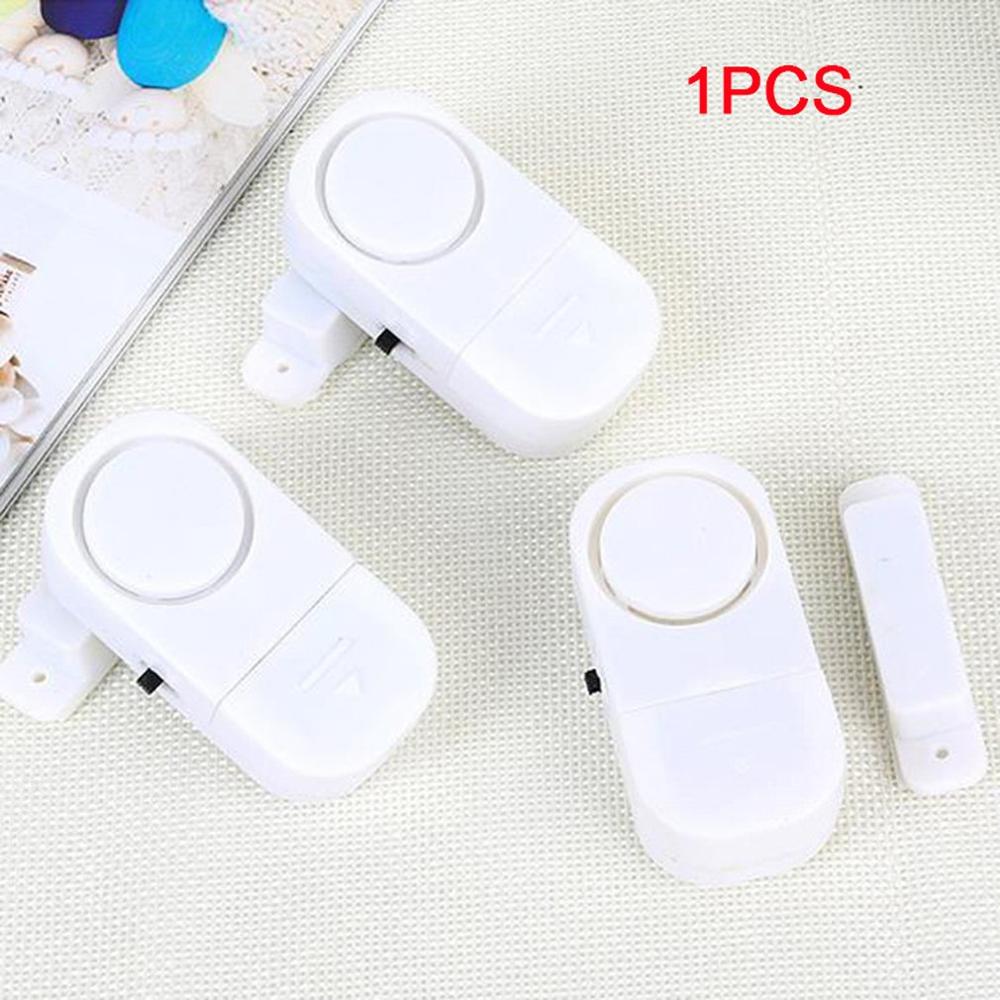 Home Security Alarm System Independent Wireless Home Door Window Entry Burglar Alarm With Magnetic Sensors