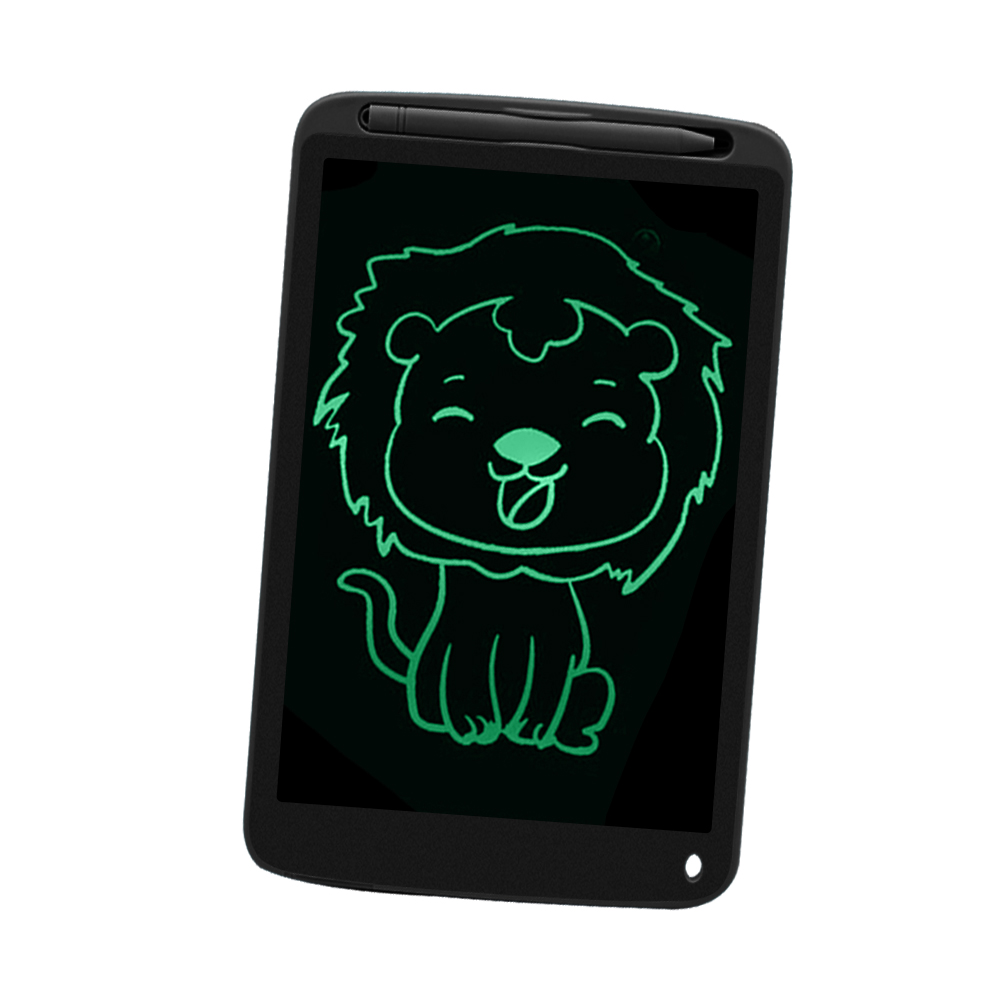 TISHRIC Lcd Writing Tablet Graphics Tablet Drawing Pad Lcd Blackboard Child Drawing Tablet Digital Drawing Board Tablet To Draw: 10 in-Black
