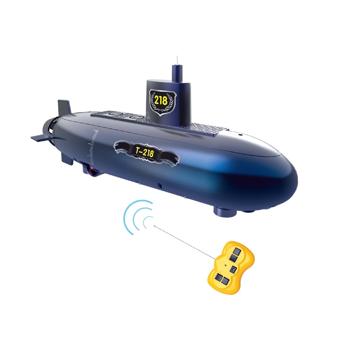 Mini submarino a Control remoto para niños, 6 CANALES, barco a Control remoto bajo el agua, modelo de barco a Control remoto para niños, juguete educativo, de Navidad para niños