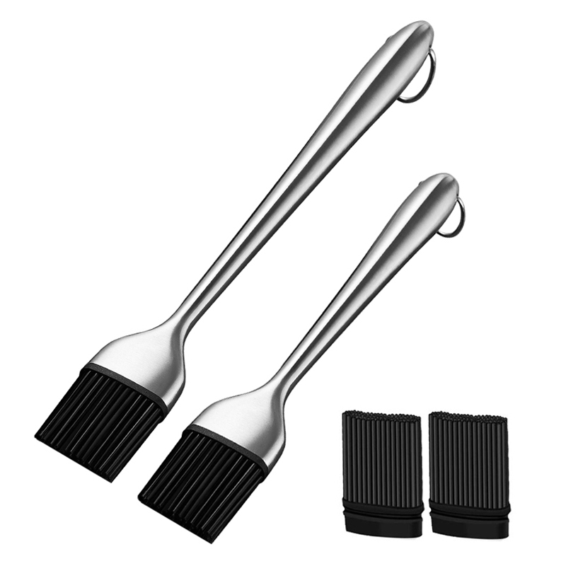 Cepillo de aceite de cocina, cepillo de silicona para repostería, parrilla para barbacoa, aceite, salsa, mantequilla, cepillo para rociar, cepillo de cocina para barbacoa, accesorios de cocina para barbacoa
