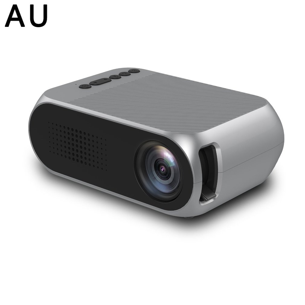 YG320 Mini proyector Full HD 1080P 3D Multimedia LED de cine en casa de apoyo AV HDMI U-disco TF tarjeta proyector de vídeo