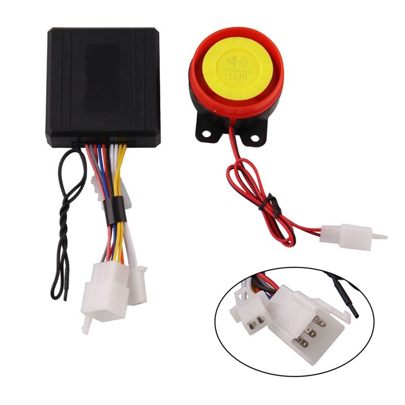 1 Set Remote Control Alarm Motorcycle Security System Motorcycle Anti-Theft Protection Bike Moto Scooter Motor Alarm System