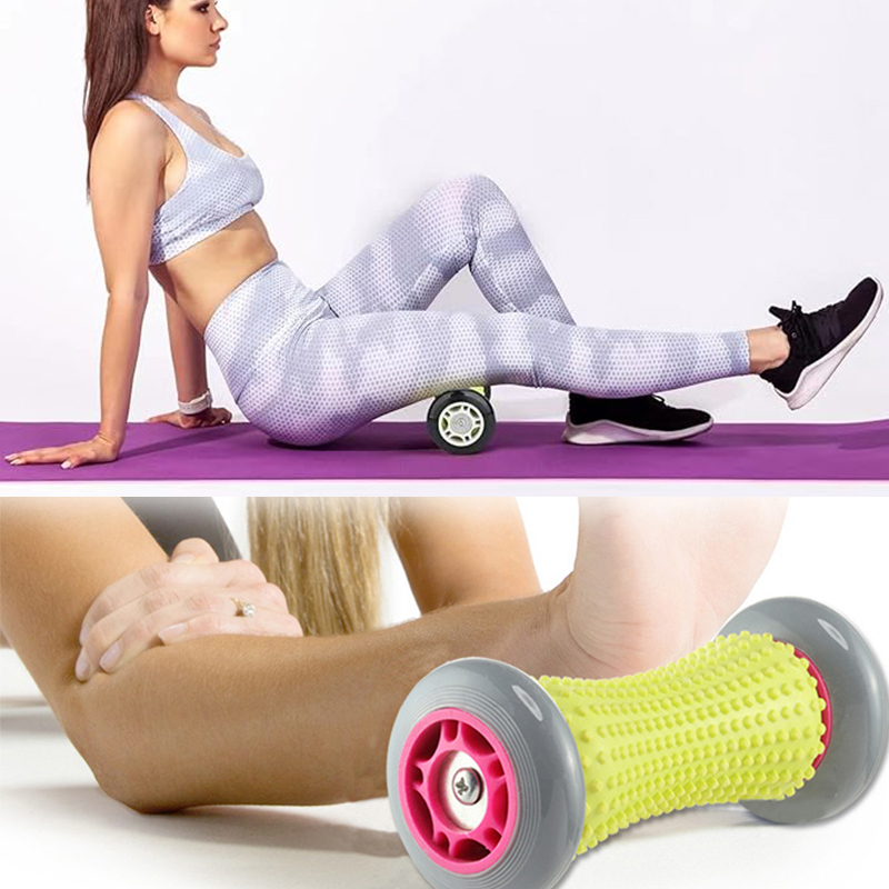 Rodillo de masaje de pies para aliviar la fascitis Plantar y el dolor del arco del pie del talón, masajeador de reflexología para espalda, pierna, mano, relajación muscular