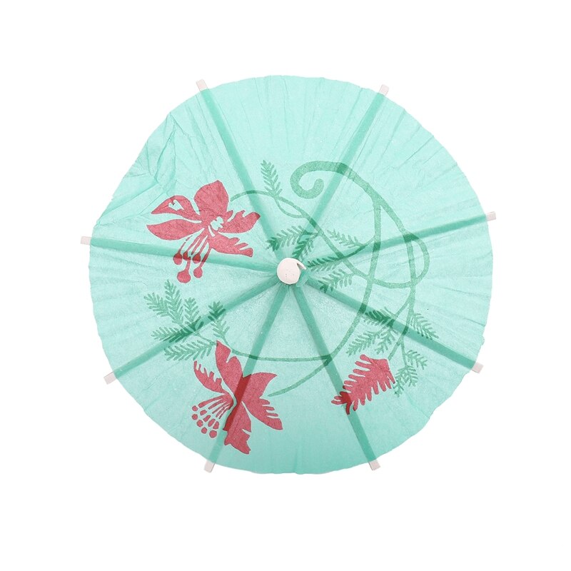 XD-100 Gemengde Papier Cocktail Paraplu Parasols Voor Party Tropische Drankjes Accessoires