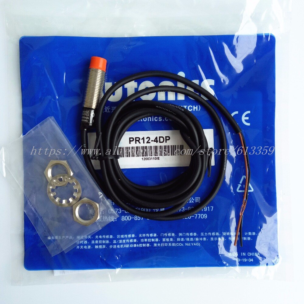5 PCS PR12-4DN PR12-4DP PR12-2DN PR12-2DP Autonics M12 GEEN Naderingsschakelaar Sensor Hoogwaardige