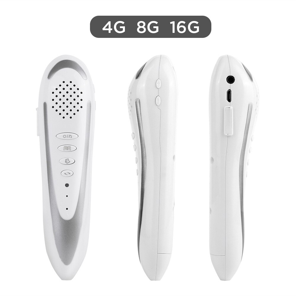 Telawah 16GB Digital Quran Book Reading Pen Set Holy Quran Book Muslim Islamic MP3 Player Koran Pen Multi Languages: 8GB