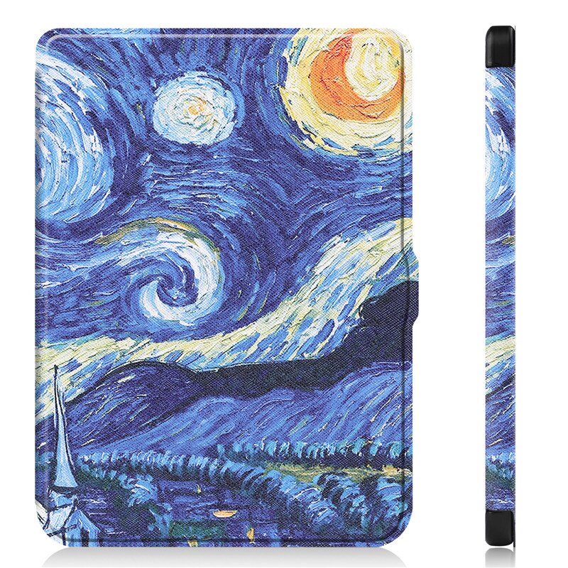 2020 nowe Ultra cienkie inteligentne etui do Kobo Nia PU skórzane etui eBooks pokrowiec ochronny do etui Kobo Nia Funda Capa: XK