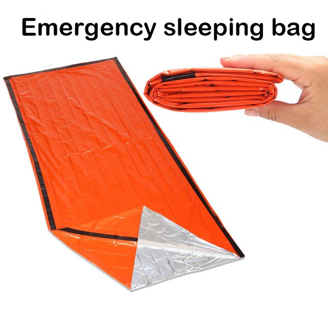 Draagbare Emergency folie Herbruikbare Waterdicht Rescue Space Thermische orange tas Outdoor Camping Reizen Wandelen Reizen Kits