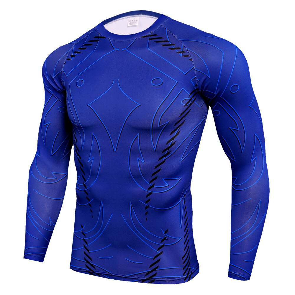 Equipamento térmico frio masculino compressão seca rápida mock ciclismo roupa interior manga longa t camisas