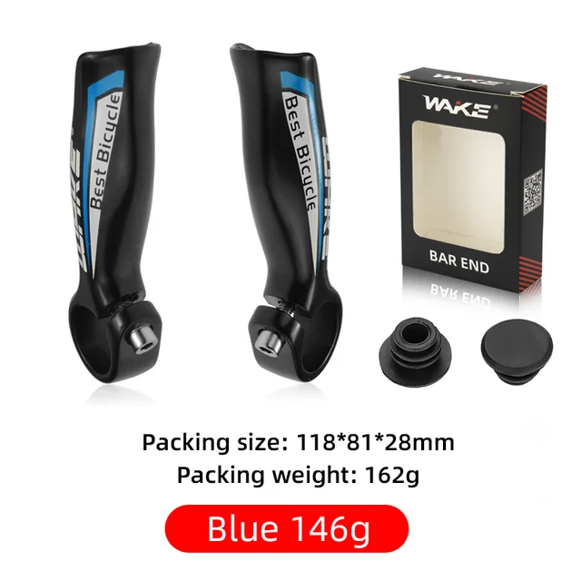 Manillar auxiliar de bicicleta, extremos de manillar de bicicleta de montaña de aleación de aluminio, barra de mango de apoyo de bocina de toro MTB, barra de mango de tornillo de banco de bicicleta: Amarillo
