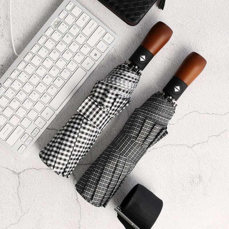Strong Big Umbrella Male Female Automatic Parasols Waterproof Woman Rain Guarda Chuva Folding Windproof Men Umbrella Rain Gear