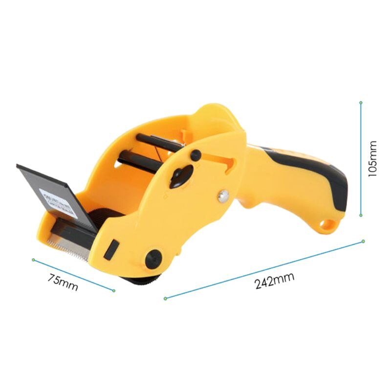 Tape Cutter Dispenser Manual Sealing Device Baler Carton Sealer Width 6cm/2.36in Packager Cutting Machine Easy To Operate