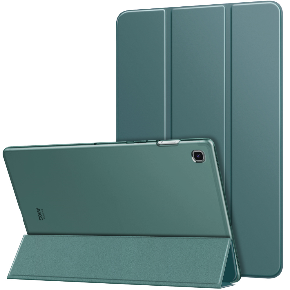Funda MoKo para Samsung Galaxy Tab S5e , carcasa ultrafina y delgada con soporte triple y parte trasera esmerilada con encendido y apagado automático