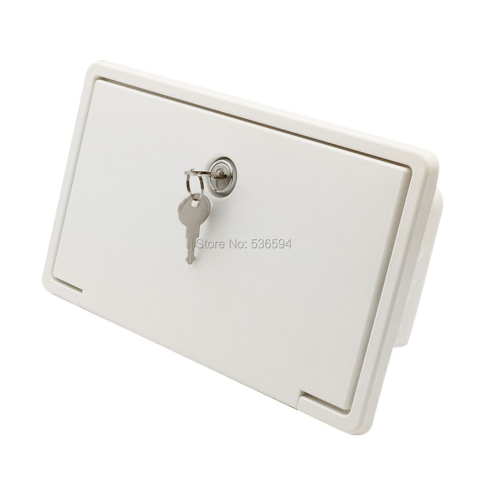 Kit de caja de ducha Exterior para RV, grifo de ducha Exterior con cerradura, para vehículos al aire libre
