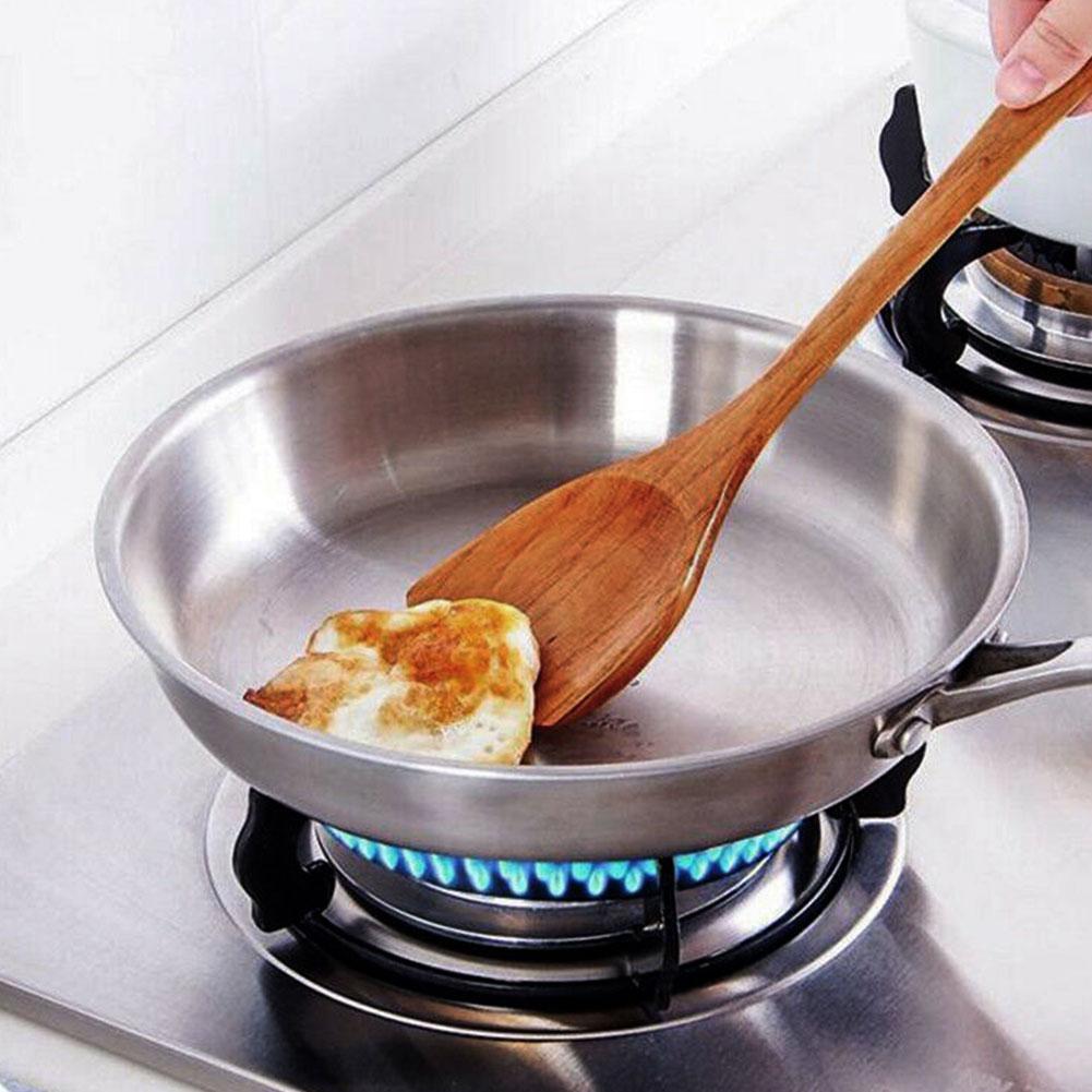 Speciale Houten Schop Voor Japanse Non-stick Pan Zonder Verf Voor Huishoudelijke Keuken Koken Verdikte Handvat Schop