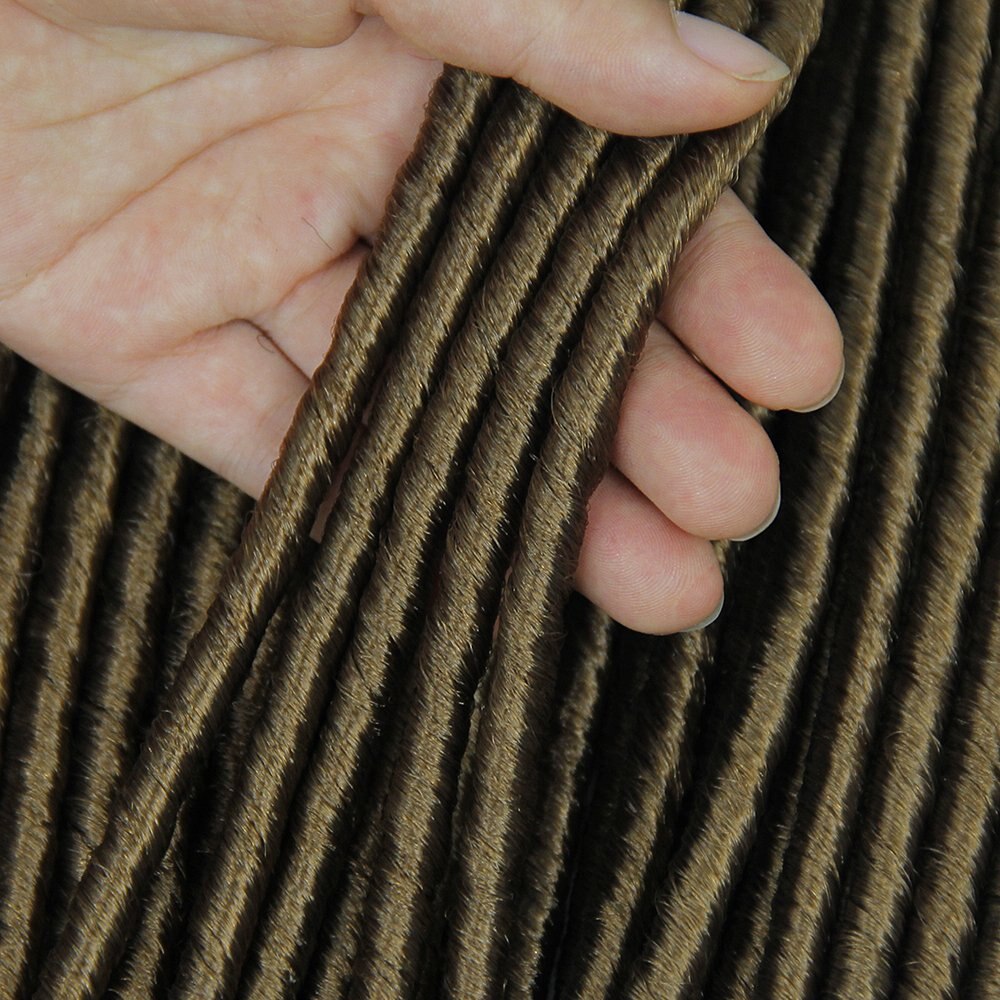 Freewoman Zachte Dreadlocks Gehaakte Vlechten Godin Faux Locs Haak Hair Synthetische Faux Locs Vlechten Hair Extensions Voor Meisjes