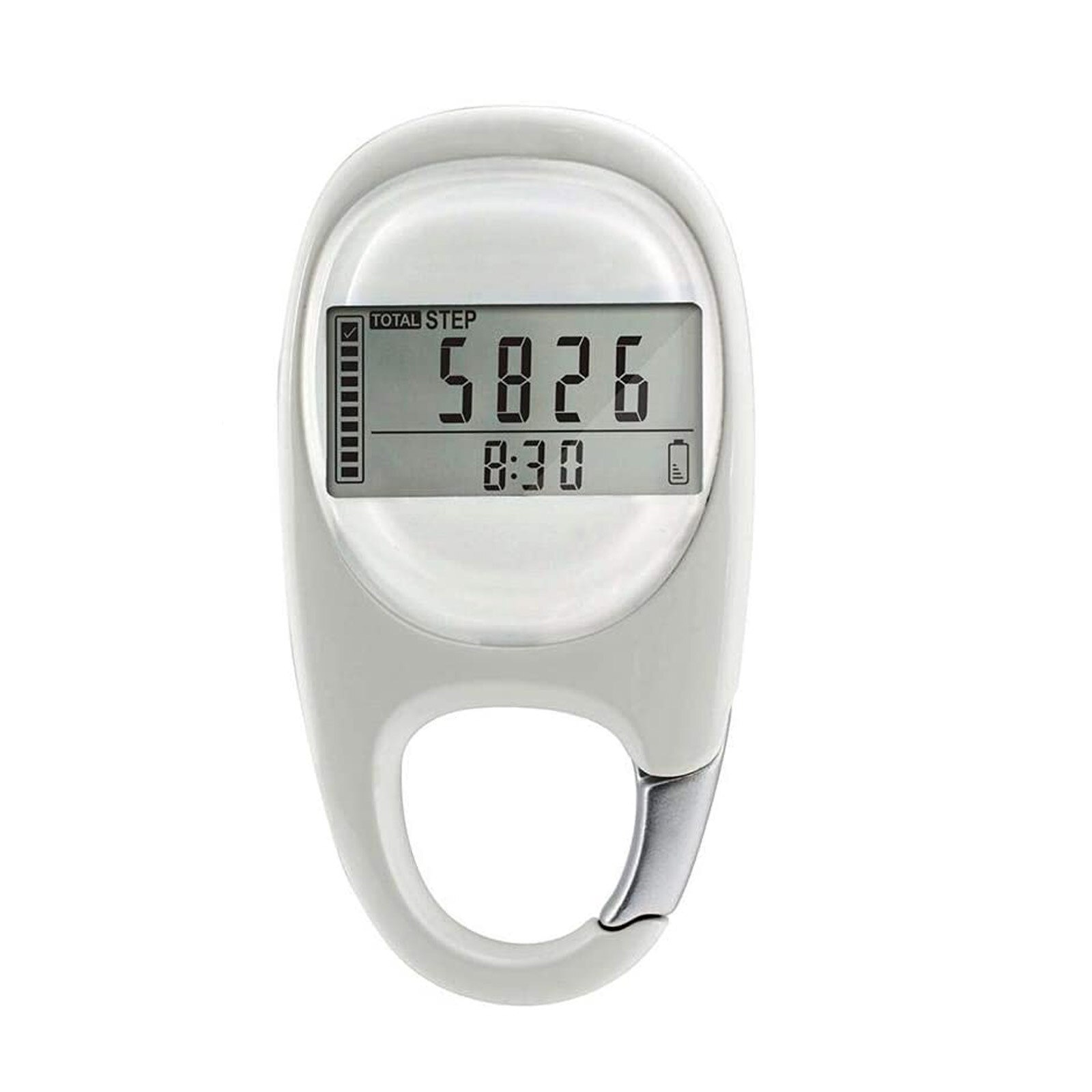 gehen Abstand Fitness Kalorien Digital Stille Induktion Multi-funktion Tragbare Karabiner Schritt Zählen Schrittzähler: Ursprünglich Titel