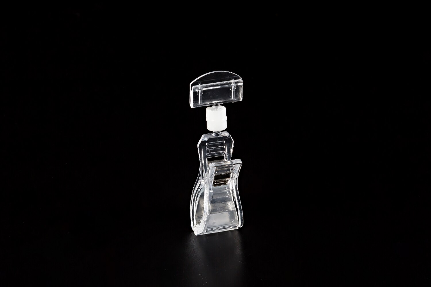 Pop Rotatie Clear Prijskaartje Houder Met Draaibare Clip: B11