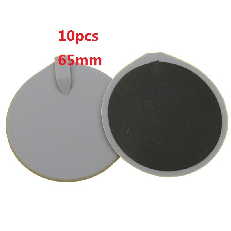 Replace Paddle for EMS Body Slimming Device Silicon EMS Electrodes Conductive Pads Neck Arm Muscle Exercise Wasit Massage: 10pcs 65mm Round