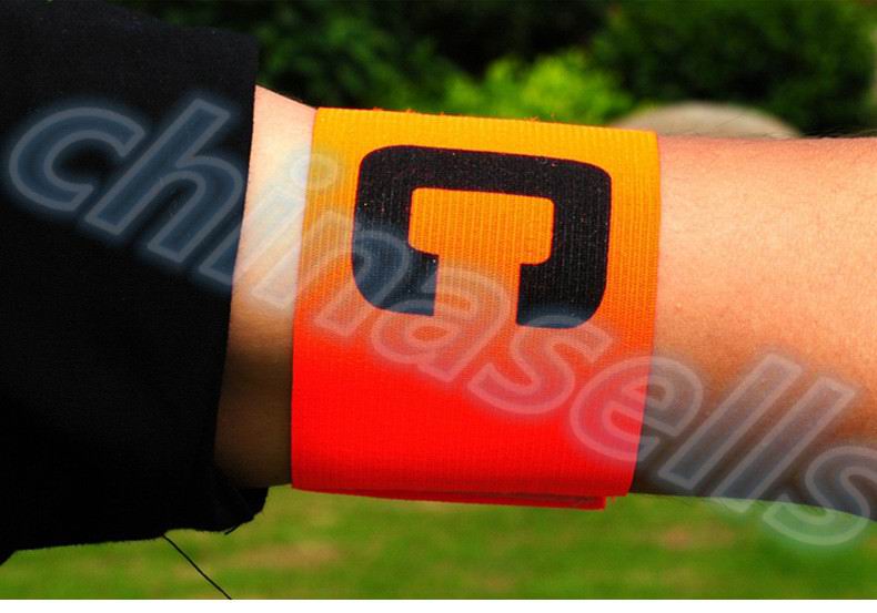 50 stk fotball fotball fleksible sport justerbare spillerbånd fluorescerende kapteinarmbånd hockey rugby skippere armbånd