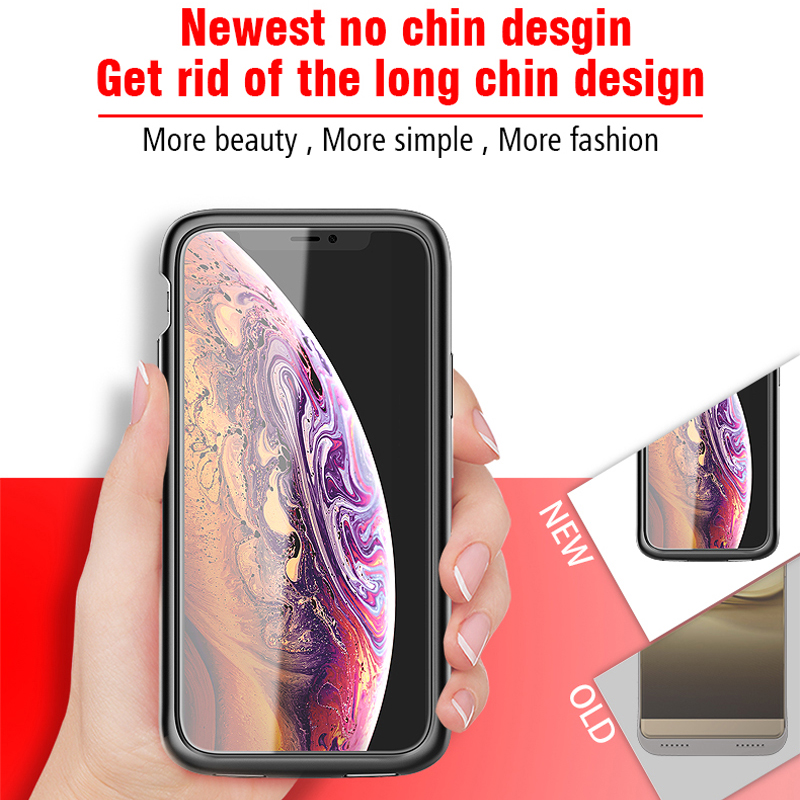 5000 mah powerbank batterijhoes voor iphone 11 pro max ultradunne outdoor snellader powerbankhoes voor iphone 11