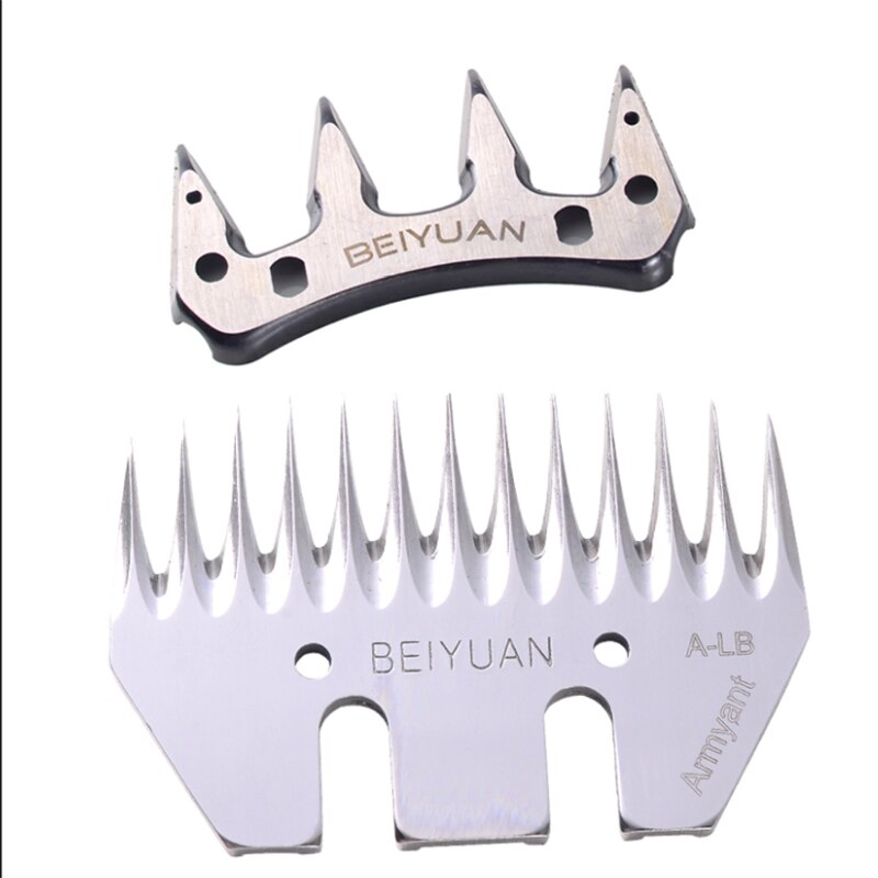 Sheep clipper blade 9 13 teeth straight curve wool electric hair removal shearing portable device blades Beiyuam