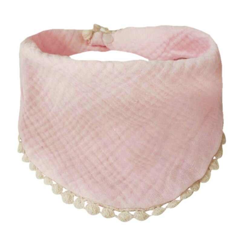 Baby Zuigelingen Voeden Slabbetjes Zachte Pure Katoen Bandana Speeksel Handdoek Driehoek Sjaal