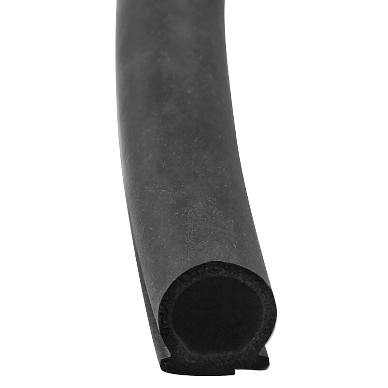 Auto motor deur grote d-vormige rubberen afdichting weerstrip hol 157 inch 4m