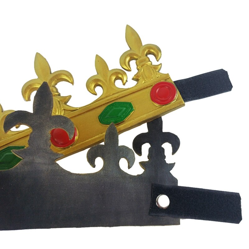 Halloween Royal médiéval couronne bandeau médiéval roi couronne coiffure fête mascarade photographie accessoires Cosplay décoration