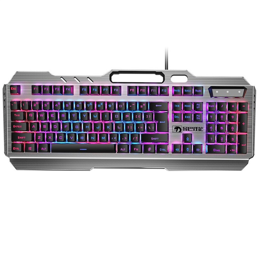 1 Set Gaming Mechanical Wired 16 RGB Backlight Ergonomic Keyboard + Mouse Mouse And keyboard set клавиатура с подсвекой