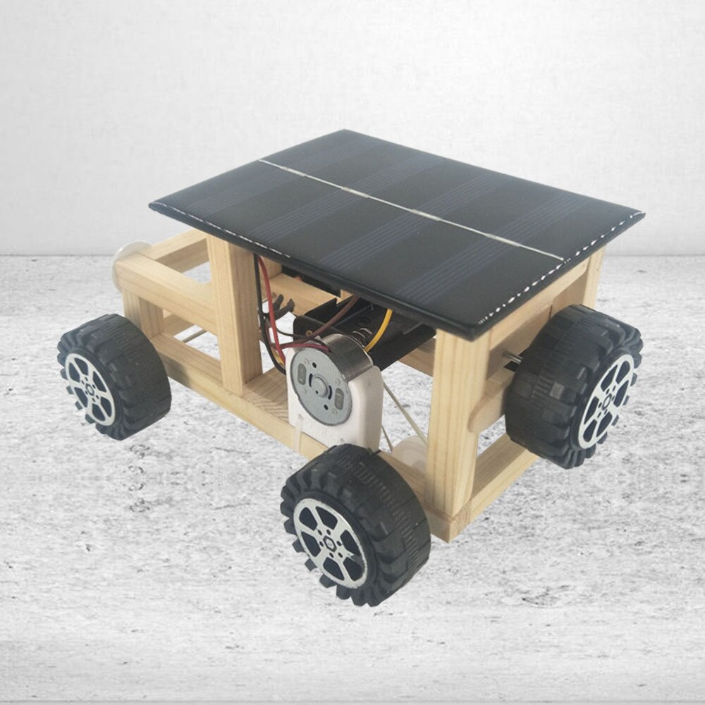 1pcs Assembly Solar Car Educational Scientific Funny Model Kit for Kids Students