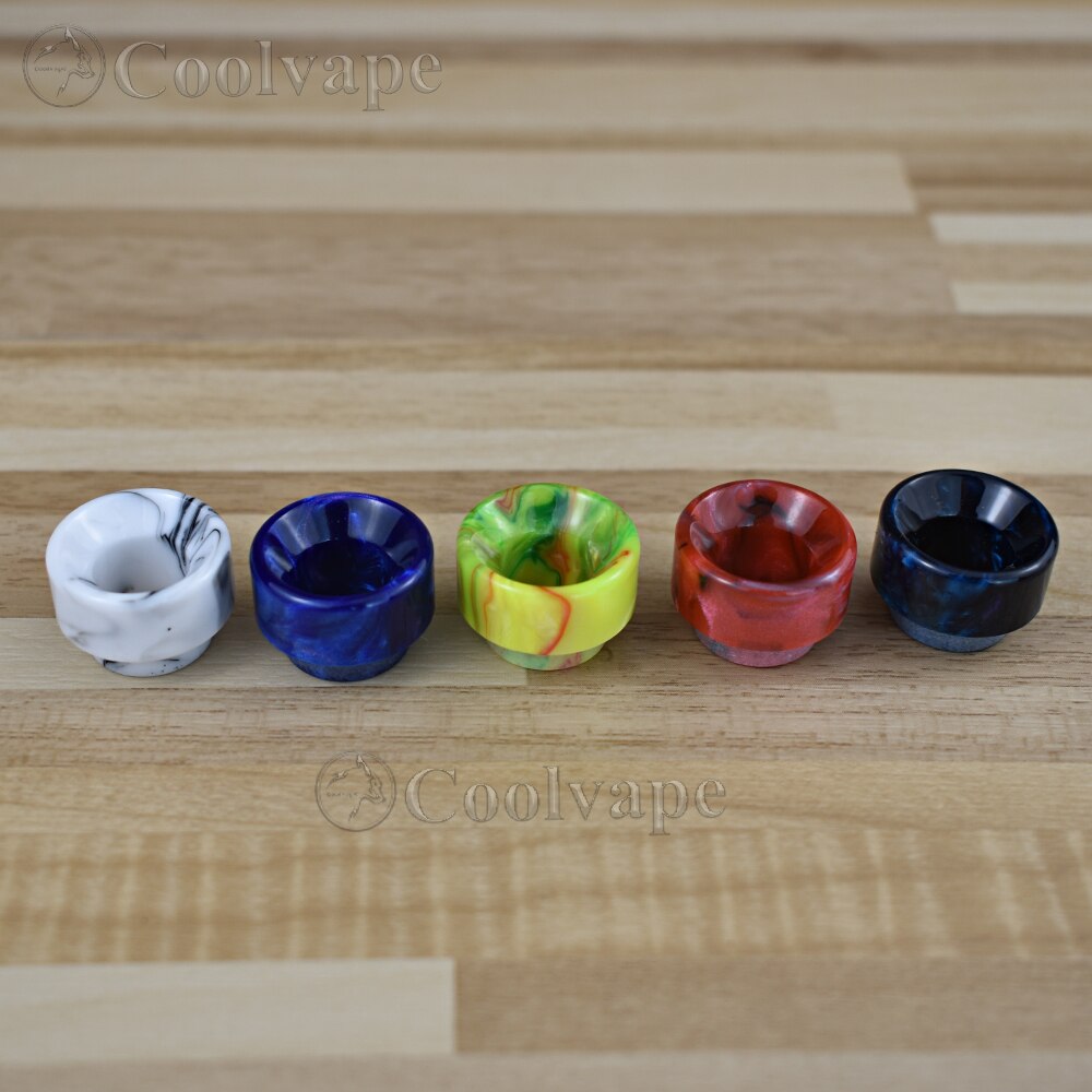 WOLF COOLVAPE Vape accessori 810 Drip Tip resina serbatoio per sigaretta elettronica bocchino per profilo RDA rivelazione GEN 2 RDA RDA rta