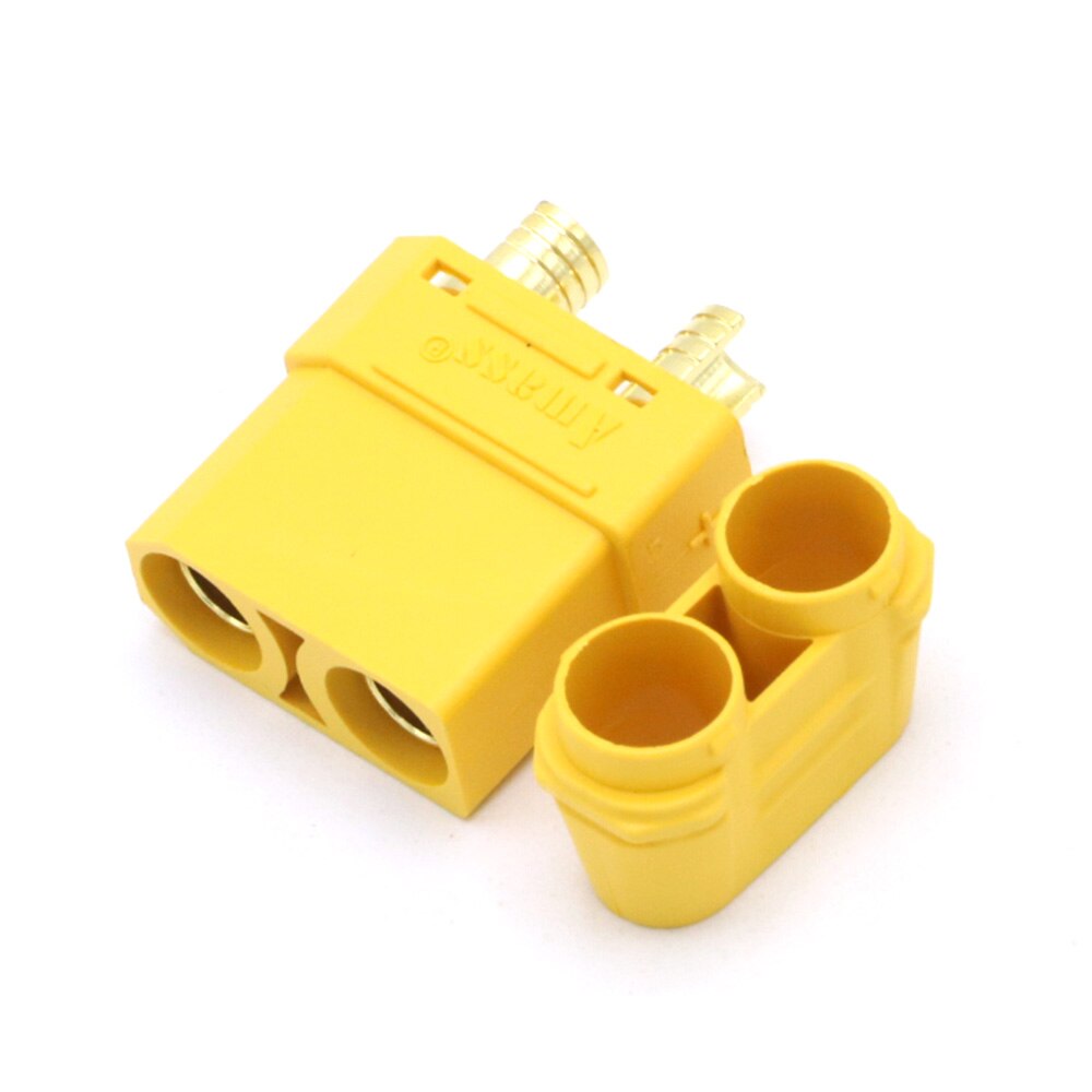 4pcs/lot Amass XT90 Battery Connector Set 4.5mm Male Female Gold Plated Banana Plug For RC Model Battery (2 pair)