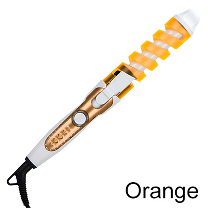 Magic for Rizador DE Pelo curl hair tools with roller screw curling iron Taylor: Orange / UK