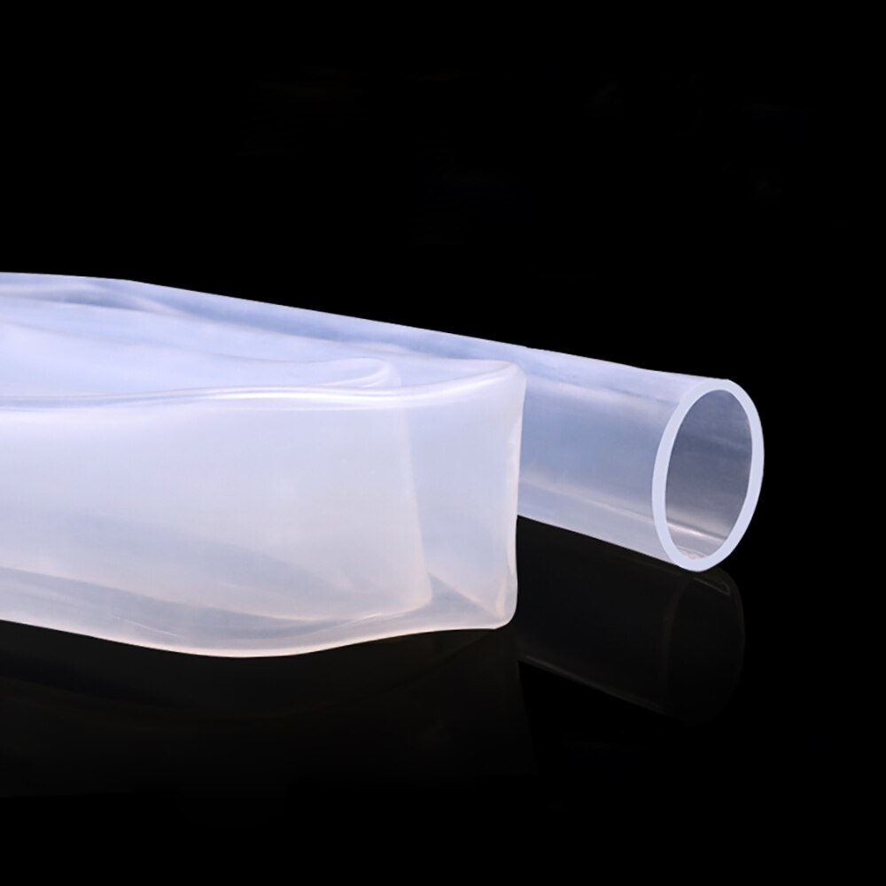 Tuyau en Silicone Transparent à haute température, 1 mètre, Flexible, de alimentaire, pour brassage de bière, chariot à poisson, Aquarium Air 14/15/16/18/20MM