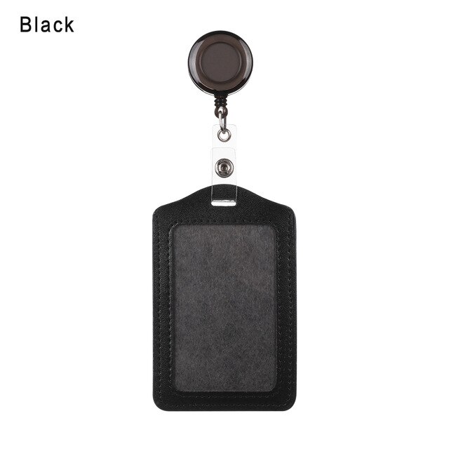 1pc tegneserie-id-emblem holder udtrækkelig rulle unisex business arbejdskort etui elev navneskilte sygeplejerske læge kontorartikler: 1pc