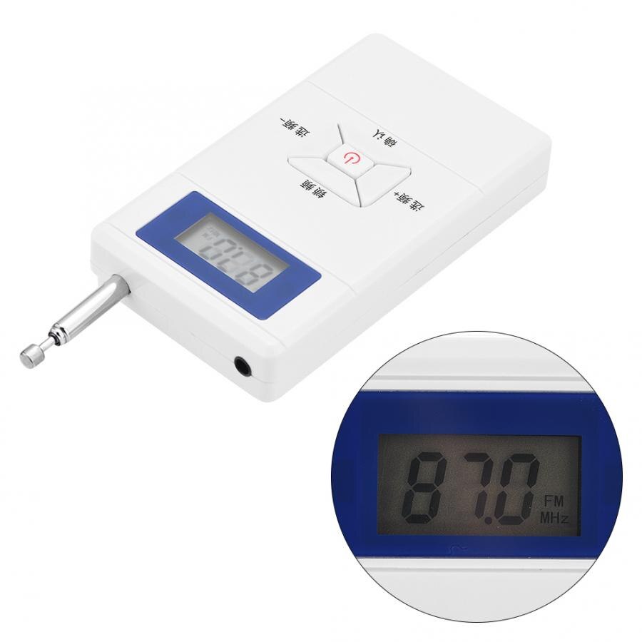 dab radio Portable Mini Wireless FM Transmitter 70MHz ~ 108MHz 50m/164ft Audio Stereo FM Converter Adapter Suitable for Audio