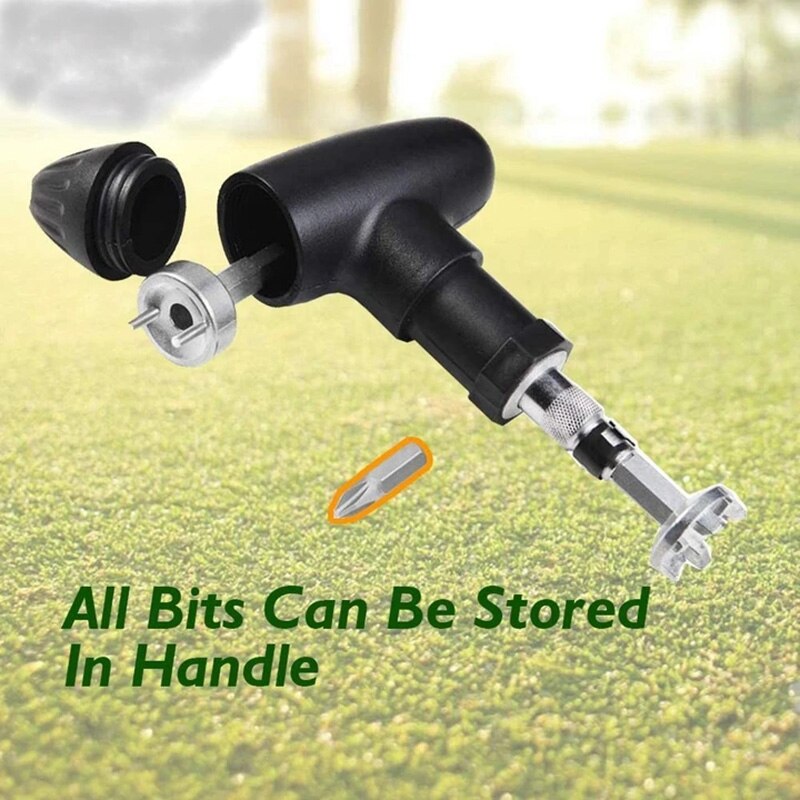 Golf Shoe Spike Remover Portable Tool Ergonomic Handle Multifunction for Golfer d88