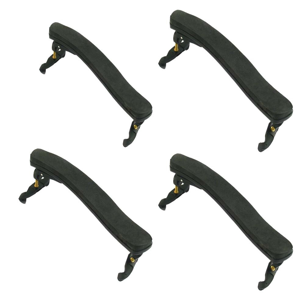 4 stuks verstelbare schoudersteunen 4/4 viool , kunststof eva-gevoerd, voor 4/4 3/4 en accessoires