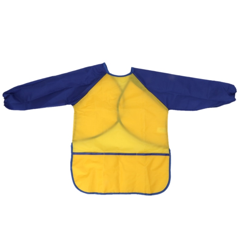 Kid Waterproof Long Sleeve Drawing Apron Painting Smock Children Craft Art Cloth