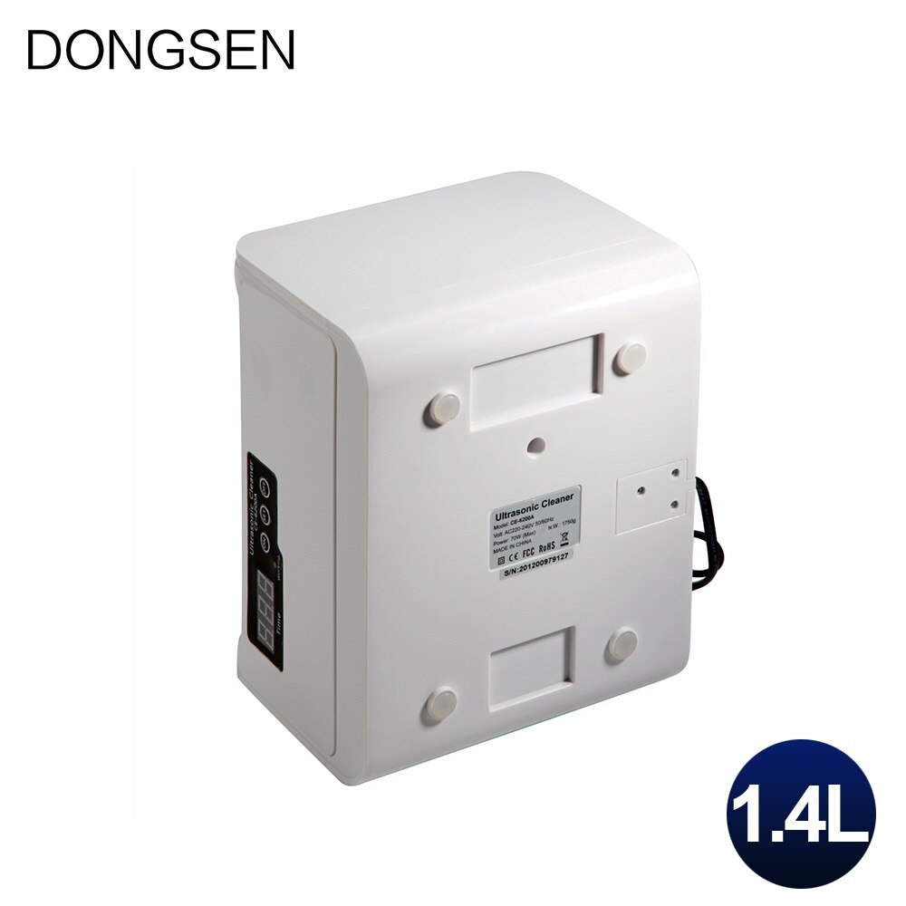 Household Ultrasonic Cleaner 1.4L Digital Timer Ultrasonic Cleaning Machine for Eyeglasses Watches Rings Diamonds Denture