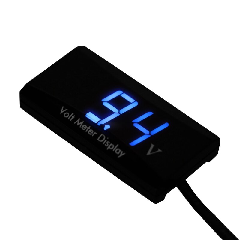 Ootdty Dc 8-16V Led Digitale Display Voltmeter Voltage Meter Volt Voor 12V Auto 'S Voertuigen