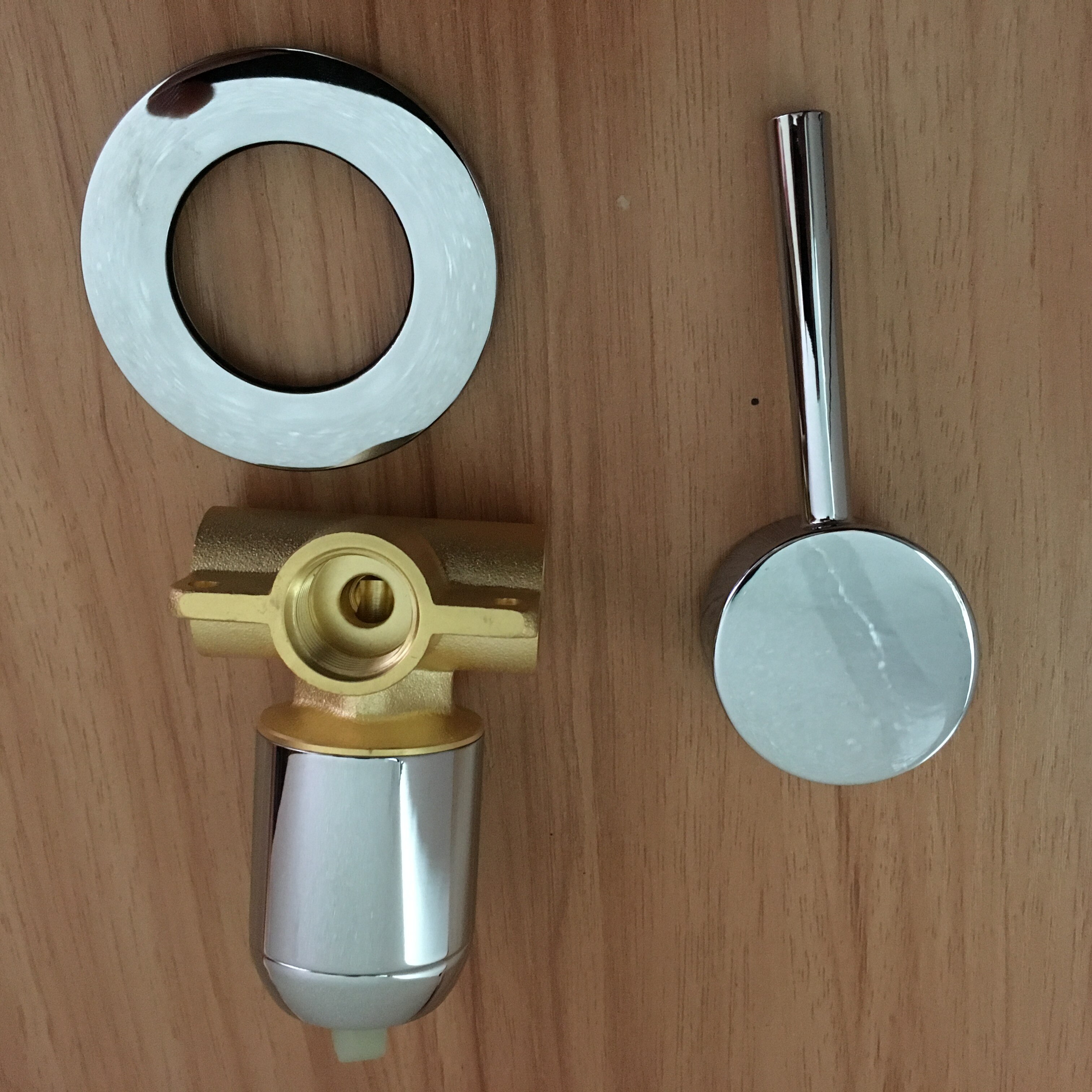 Wall Mounted 2 in 1 Out Mixing Valve For Shower Head Solid Brass Brushed Gold Valve For Split Basin Faucet Matt Black Mixer Tap