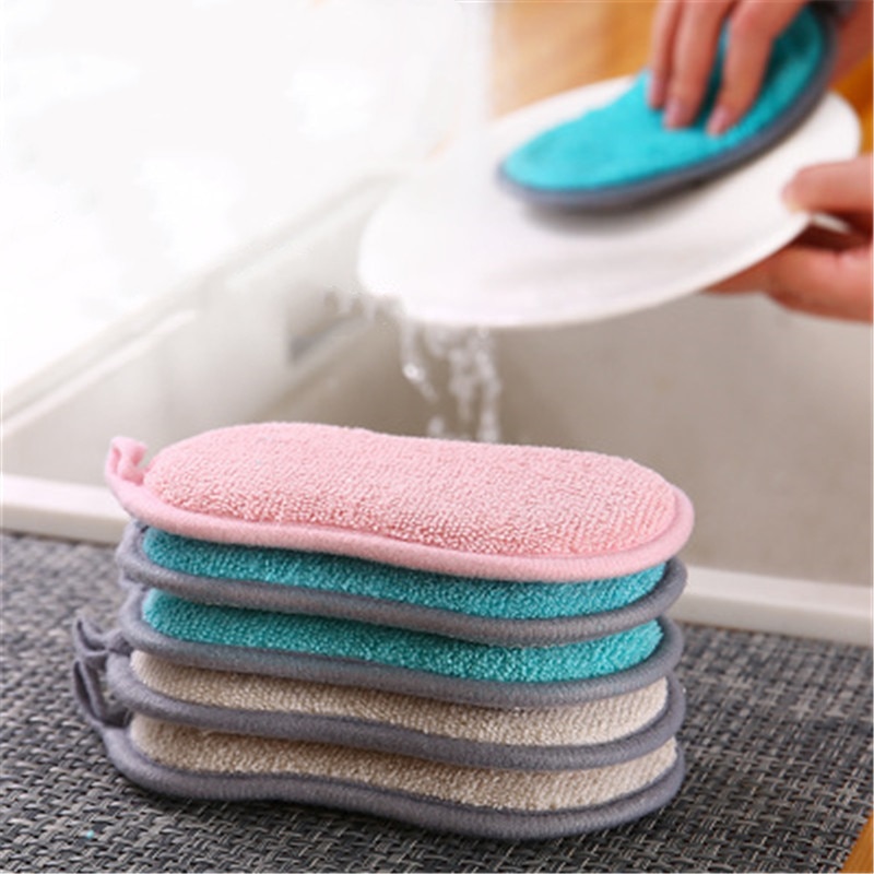 1pcs Antimicrobial cleaning sponge magic sponge melamine sponges kitchen sponge for washing dishes kitchen scourer pan brush