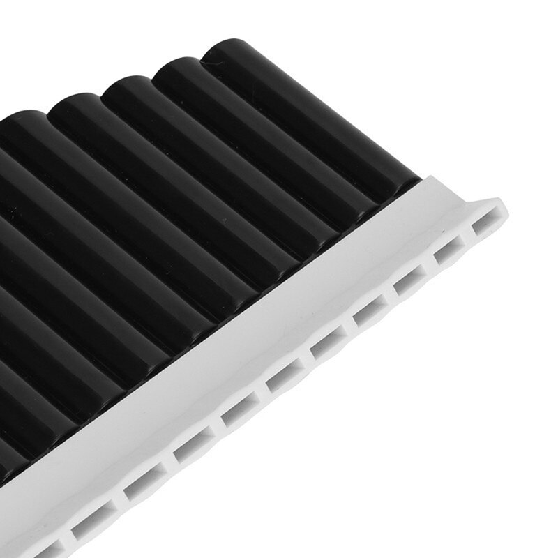18 Pipes Eco-Friendly Resin C Tone Pan Flute for Beginner, Easy Learning for Woodwind Musical Instruments Lovers