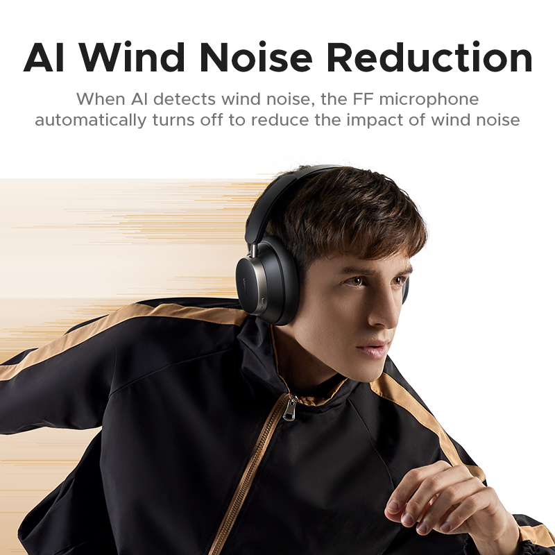 UGREEN Studio Pro 48dB ANC słuchawki bezprzewodowe nauszne słuchawki Bluetooth aktywne tłumienie szumów Hi-Res LDAC 120h czas odtwarzania