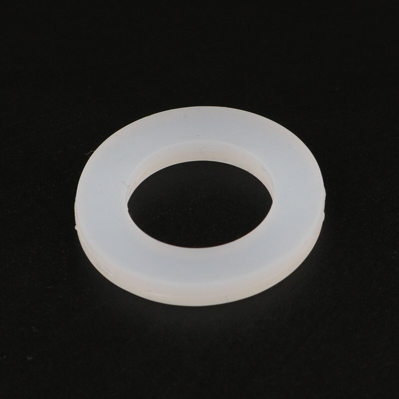 10 Stück 1/4 Zoll 3/8 Zoll 1/2 Zoll 3/4 Zoll 1 Zoll 20/25/32/40/50 mm Silikon-Flachdichtung O-Ring-Dichtung Unterlegscheibe Ring Sanitär Wasserhahn Unterlegscheibe Dichtungsring: Außendurchmesser 6 mm