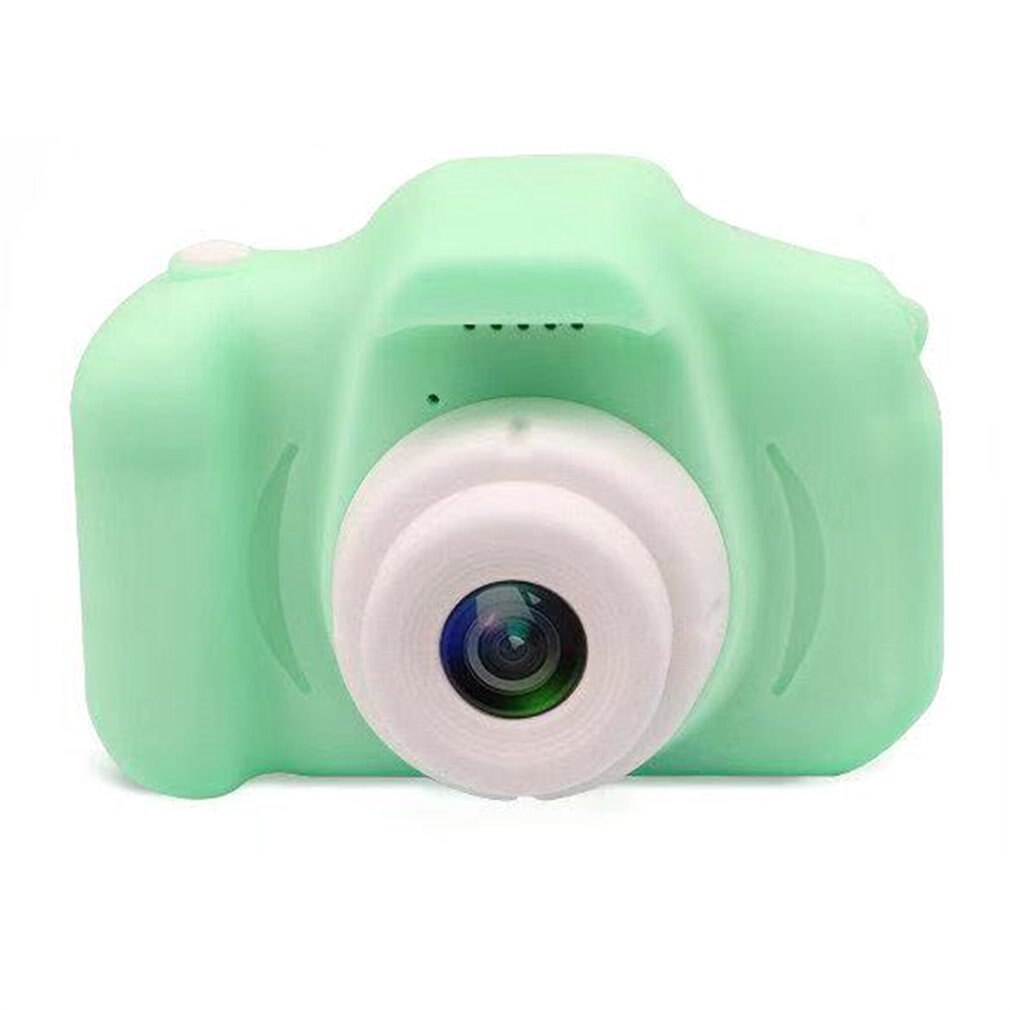 High Definition Mini Children's Digital Camera Portable SLR Camera Toys Exquisite For Children: 1300W pixel green