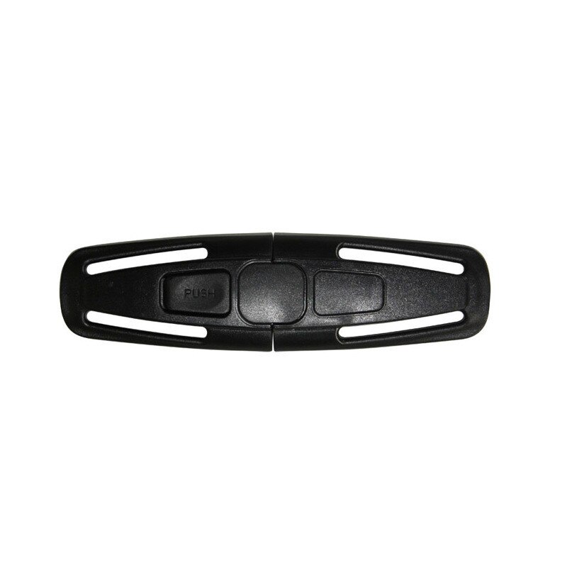14.5X4Cm Nylon PA66 Hoge Auto Baby Veiligheid Seat Accessoires Seat Belt Buckle Harness Borst Kind clip Veilig Gesp Zwart